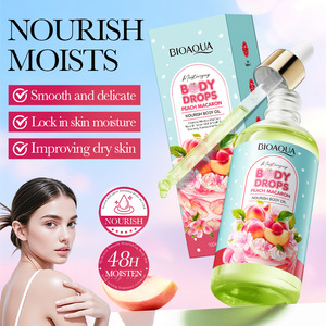Aceite Corporal Nutritivo <span class=keywords><strong>BIOAQUA</strong></span> <span class=keywords><strong>Peach</strong></span> Macaron, Hidrata, Humecta, Mejora la Sequedad, Suaviza la Piel del Cuerpo, Aceites con Fragancia Ligera - Product Image 2