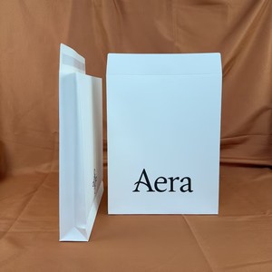 Bolsa de Papel Kraft Blanca Reciclable de 180g, Bolsa de Correo con Logotipo Personalizado, Bolsa de Embalaje de Ropa, Bolsas de Envío de Papel - Product Image 2