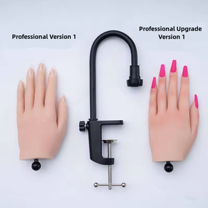 <span class=keywords><strong>Mano</strong></span> de práctica de <span class=keywords><strong>uñas</strong></span> de silicona <span class=keywords><strong>Mano</strong></span> de maniquí ajustable y <span class=keywords><strong>realista</strong></span> <span class=keywords><strong>para</strong></span> entrenamiento profesional de Arte de <span class=keywords><strong>uñas</strong></span> Ideal - Product Image 6