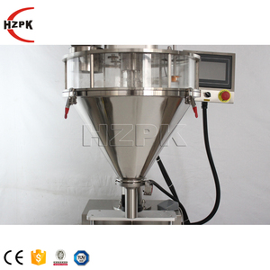 HZPK HZF-B Machine de remplissage semi-automatique verticale à vis sans fin pour épices, farine, lait en poudre et petites bouteilles avec pesage - Product Image 5