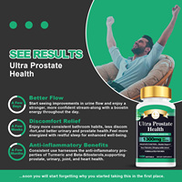 Gélules OEM Ultra Force pour le Soutien de la Prostate - Extrait de Palmier Nain 320mg - Soulagement de la Prostate BPH et Aide au Flux Urinaire - Marque Privée Personnalisée