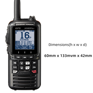 Radio VHF portable YAESU Standard Horizon HX891BT, radio flottante, talkie-walkie 6W avec GPS et Bluetooth, fonction NOAA - Product Image 5