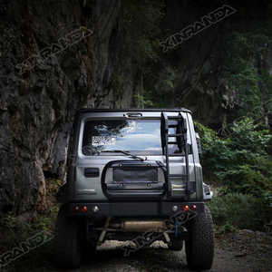 Échelle arrière tout-terrain JROAD pour <span class=keywords><strong>Suzuki</strong></span> <span class=keywords><strong>Jimny</strong></span> 3 portes 5 portes JB64/JB74 |   Kit carrosserie <span class=keywords><strong>JIMNY</strong></span>, accessoires <span class=keywords><strong>JIMNY</strong></span> - Product Image 2