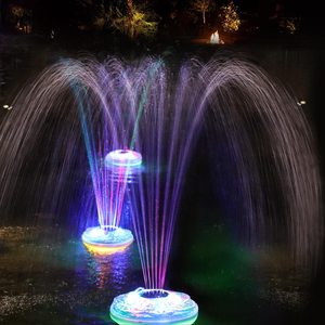 Dispensador de agua <span class=keywords><strong>para</strong></span> fuente de mascotas con luces LED <span class=keywords><strong>para</strong></span> piscina de colores a prueba de agua IP68 <span class=keywords><strong>para</strong></span> gatos y <span class=keywords><strong>perros</strong></span> - Product Image 2