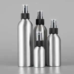 Fabriek Prijs Hoge Kwaliteit Aluminium Spray Fles Voor Cosmetische Zonnebrandcrème Uv Coating Verpakking 30Ml 50Ml 100Ml 150ml 200Ml 250Ml