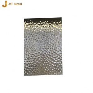 LL247 Mirror Polished Brushed Anti Slip Ribbed Honeycomb Embossed Line Pattern Hammered Stainless 201 304 Plate Bending Cutting - Product Image 5