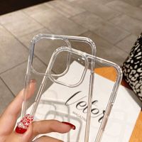 Coques de téléphone en TPU acrylique transparent anti-chute, ajustement slim, impression UV, coque rigide transparente pour iPhone 18 17 16 Pro Max