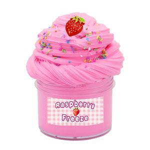 Alta calidad respetuoso con el medio ambiente DIY arcilla limo plastilina 10 colores Stock; mantequilla colorida aceite esponjoso claro cajas de cristal loco - Product Image 5