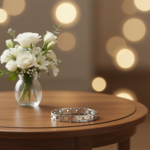 Bracciali Geometrici in Acciaio Inossidabile, Gioielli alla Moda per Donna, Idea Regalo - Product Image 2