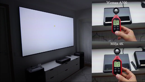 Projecteur laser <span class=keywords><strong>4K</strong></span> Appotronics A300 9000 lumens L1668FCF TV Home Cinéma ultra courte focale Wemax A300 <span class=keywords><strong>4k</strong></span> - Product Image 5