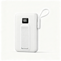 Batterie externe grande capacité 10000 mAh, portable, sortie Type C, super capacité, avec lumières LED, charge rapide