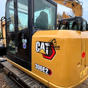 2023 Miniexcavadora hidráulica usada Caterpillar CAT 306E2 305,5 305.5E2 306E2 Máquina de segunda mano sobre orugas de 5 toneladas y 6 toneladas - Product Image 1