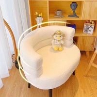 Fauteuil modulaire de loisirs Sherpa Wabi-Sabi nordique, moderne, léger et durable pour la maison, le bureau, la villa, l'hôtel, la chambre à coucher, OEM ODM