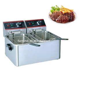 Double cuve électrique entièrement automatique, panier professionnel de haute qualité en chine, <span class=keywords><strong>friteuse</strong></span> commerciale <span class=keywords><strong>industrielle</strong></span> - Product Image 2