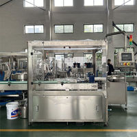 Machine d'embouteillage de liquide d'huile oculaire de bouteille PET de gorille potelé en plastique monobloc automatique pour ligne de remplissage d'étiqueteuse de capsuleuse filaire