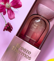 Diffuseur de parfum en verre personnalisé OEM HomeFlower 200 ml avec bâtonnets en rotin, coffret cadeau, huile essentielle d'aromathérapie sans flamme pour intérieur