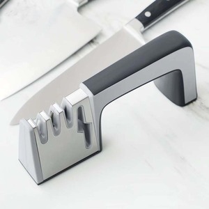 Afilador de Cuchillos Profesional Manual <span class=keywords><strong>4</strong></span> en <span class=keywords><strong>1</strong></span>, Afilador de Acero de Tungsteno de <span class=keywords><strong>4</strong></span> Etapas, Multiusos - Product Image 6