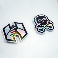 Autocollants Mini Hologrammes Adhésifs Imperméables Personnalisés pour Logo, Décoratifs pour Ordinateur Portable et Animations