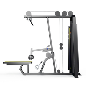 Shandong Bodybuilding Commercial Fitness Gym Equipment Lat Pulldown & Low Row Machine - Product Image 3