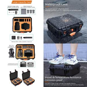 Bolsa de Transporte Rígida y Segura para Drones <span class=keywords><strong>DJI</strong></span> Air 3/3S/Neo AQX-15/17/<span class=keywords><strong>Mini</strong></span> 4 Pro/<span class=keywords><strong>Mini</strong></span> 5 Pro, Gran Capacidad, Impermeable, Resistente a Impactos - Product Image 3