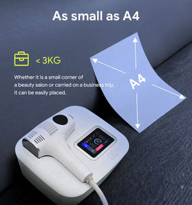Machine portative d'épilation de <span class=keywords><strong>laser</strong></span> de diode de 500W 755 808 1064nm certifié CE de <span class=keywords><strong>laser</strong></span> froid pour l'usage de salon et le dispositif d'utilisation à la maison - Product Image 2