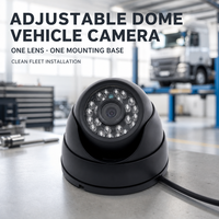 Caméra de Dôme pour Véhicule 1080P 170° IP68 Vision Nocturne IR LED 12-24V PAL NTSC Écran Partagé Garantie 1 An Camion Bus Flotte Sécurité de Recul