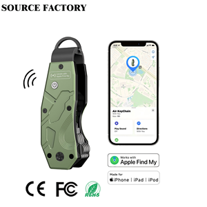 سلسلة مفاتيح عالية الجودة من الألومنيوم معلقة ذكية لمكتشف الهاتف متوافقة مع Apple FindMy - Product Image 1