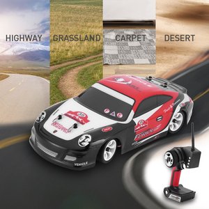 HOSHI <span class=keywords><strong>WLtoys</strong></span>-coche teledirigido <span class=keywords><strong>K969</strong></span> 1/28 2,4G 4WD 30 Km/h, juguete de alta velocidad con 4 canales, coche de carreras eléctrico de Control remoto - Product Image 4