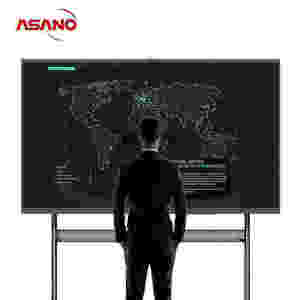 Tableau blanc numérique tout-en-un T-C255I professionnel à écran tactile multipoint avec certificat CE CB - Product Image 1