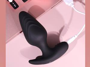 Vibrador <span class=keywords><strong>Anal</strong></span> con tapón para mujer, <span class=keywords><strong>Cola</strong></span> De Zorro, bragas portátiles con tapón <span class=keywords><strong>Anal</strong></span>, juguete sexual De silicona - Product Image 2