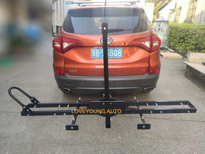 Acero 500 libras Soporte <span class=keywords><strong>de</strong></span> montaje <span class=keywords><strong>de</strong></span> <span class=keywords><strong>enganche</strong></span> <span class=keywords><strong>para</strong></span> motocicleta, portabicicletas <span class=keywords><strong>de</strong></span> alta resistencia con cuña <span class=keywords><strong>de</strong></span> rueda <span class=keywords><strong>para</strong></span> coche - Product Image 5