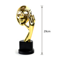 Trophées et Plaques Personnalisables 2026 – Style Classique en Métal Argenté, Doré ou Bronze, Résine, pour la Musculation – Médailles et Trophées en Cristal