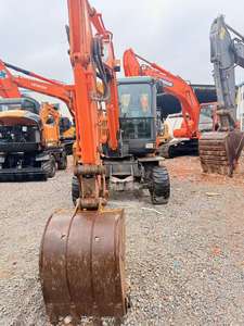 Excavadora de Ruedas Usada Doosan DX60, Mini Excavadora Usada Doosan EPA, Excavadora de Ruedas Usada de Segunda Mano DX60 - Product Image 6