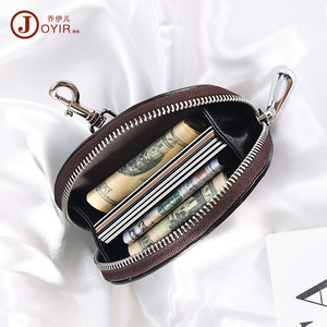 Joyir Genuine Leather <b>Coin</b> <b>Purse</b> Mini Compact Wallet Solid Color Women's Bag Spring 2023 - Product Image 3