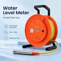 Sonde de niveau d'eau portable en acier avec protection IP66 pour la surveillance des puits profonds et des forages de 50m/100m