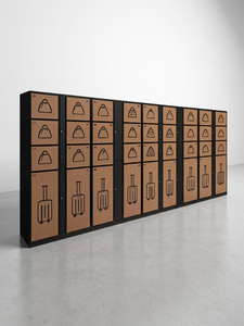 Casier à bagages intelligent 2026 avec code QR, armoire de stockage automatique pour location, idéal pour les attractions touristiques, les gares et les aéroports - Product Image 2