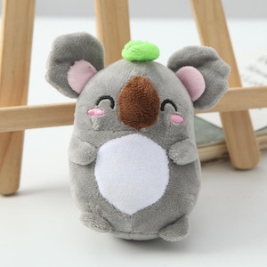 Prix de gros, bonne qualité, porte-clés en peluche doux et adorable, animal koala, dinosaure, vache - Product Image 3