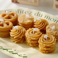 Bougies aromatiques créatives pour la décoration intérieure vente en gros Biscuits faits à la main Bougies d'aromathérapie Bougies parfumées au parfum de soja