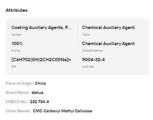Aditivo Químico de Carboximetilcelulosa de Sodio (CMC) Multiindustrial para Uso en Alimentos, Detergentes y Perforación Petrolera - Product Image 6