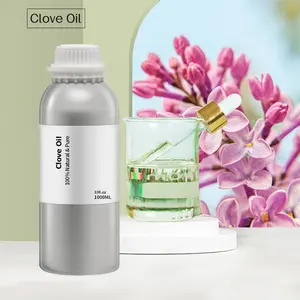 Huile de clou de girofle Eugenol pour produits buccaux huile de parfum de clou de girofle blanc