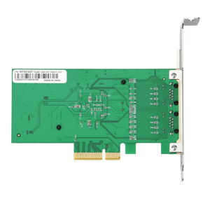 Adaptador de Interfaz de Red Interna Gigabit PCI-E X4 de Doble Puerto IOCREST 82576 con Chipset 1G 1000Mbps para Escritorio, Disponible en Stock 825 - Product Image 2