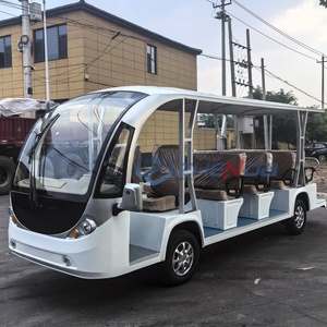 Voiture de tourisme électrique 48V à 14 places, minibus de type car pour hôtels et complexes hôteliers, prix usine - Product Image 3