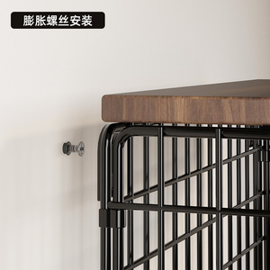 Wire <b>Basket</b> Storage Rack Rectangle Removable Standing Type Kitchen Bedroom <b>Bathroom</b> Storage <b>Baskets</b> - Product Image 4