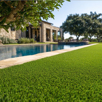 Tapis de Jardinage en Promotion pour la Maison et le Jardin, Revêtement de Sol Sportif pour le Football, Moquette Gazon Artificiel Vert Extérieur