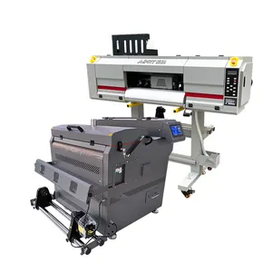 600MM 24 In T-shirts Automatic Inkjet Printers For CMYK White Ink I3200 Dual Head 60CM 24Inch 4H DTF Printer
