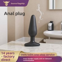 Masseur en silicone transfrontalier le plus vendu, modèle Dx649 – Jouet portable et plug anal pour usage extérieur