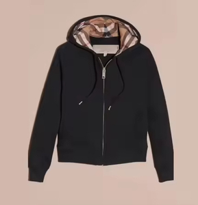 Vente en gros de mode, style crossover, cardigan complet Buuurrry, sweat-shirt à capuche pour <span class=keywords><strong>homme</strong></span>, logo brodé, sweat-shirt de luxe pour <span class=keywords><strong>homme</strong></span> - Product Image 2