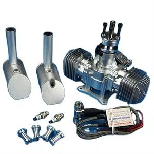 Motor DLE Original de Gasolina 120CC TWIN para UAV, 14V 80W/180W, 26.5kg de Empuje Estático, Relación de Compresión 7.6:1, Multi-Hélice RC - Product Image 4