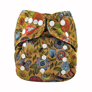 Couche-culotte réutilisable pour bébé de 3 à 15kg, nouveau Design, <span class=keywords><strong>Style</strong></span> écologique, lavable et réutilisable, en tissu de charbon de bambou, à la mode - Product Image 2