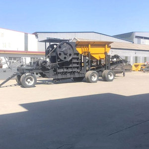 Trituradora de Mandíbulas Móvil Portátil Pequeña para Roca Dura, Mineral, Plata y Piedra, con Motor, Rodamientos y Engranajes Esenciales - Product Image 3